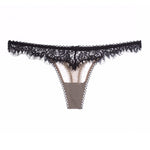 Load image into Gallery viewer, Elisa Mesh & Lace String - Black