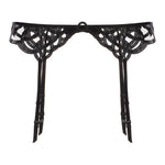 Load image into Gallery viewer, Alia Mesh & Lace Suspenders